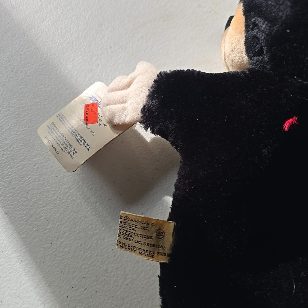 Mickey Mouse Plush Hand Puppet ‎ By Applause NWT VTG Walt Disney - Picture 5 of 9